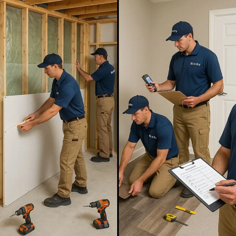 Repairs and Reconstruction process in Corning, NY
